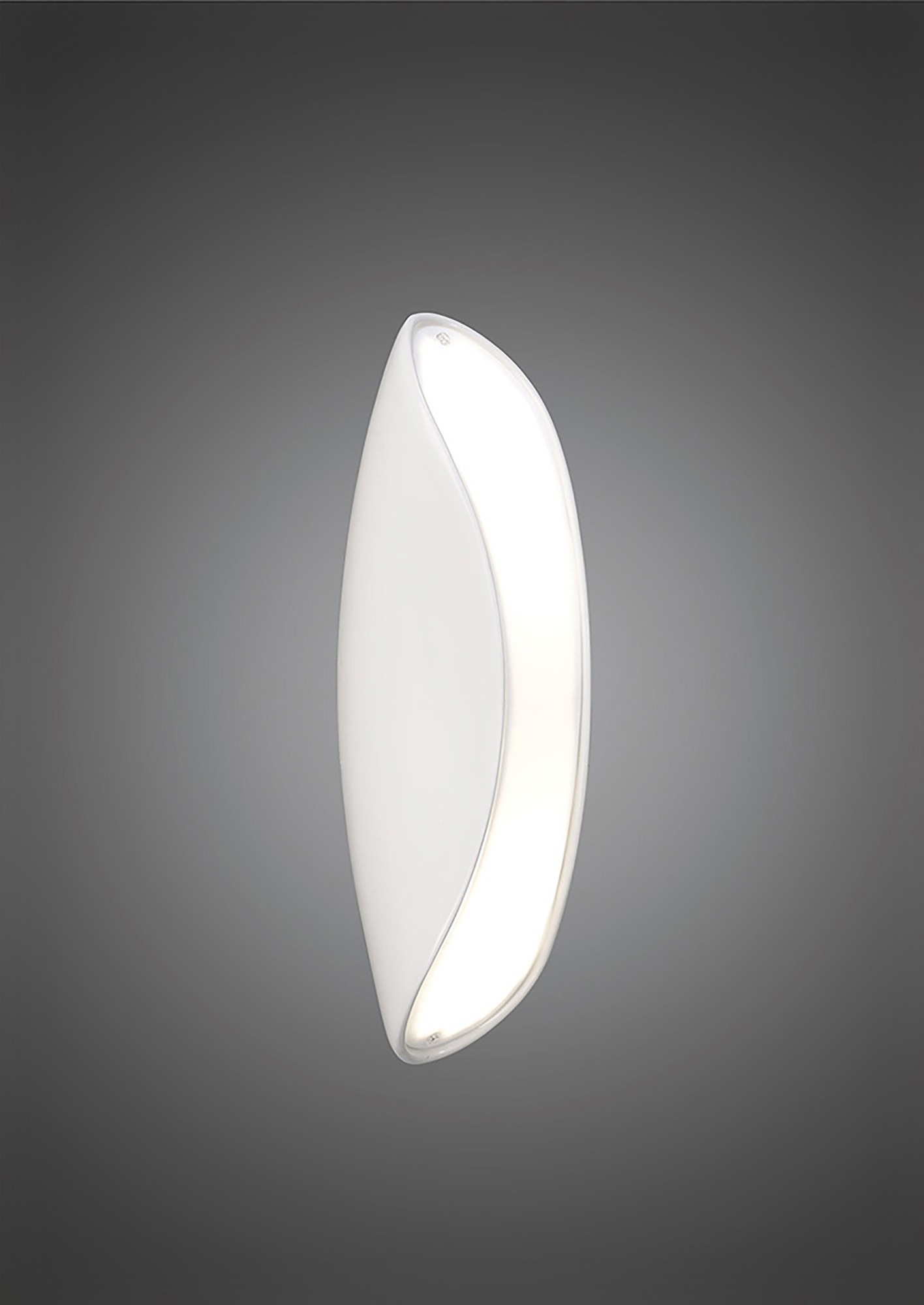 Pasion Gloss White Wall Lights Mantra Flush Wall Lights